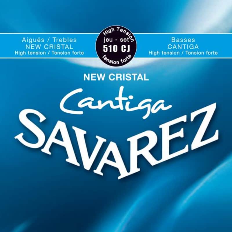 Savarez 510CJ Crystal Cantiga Classical Guitar Strings, High Tension image 1