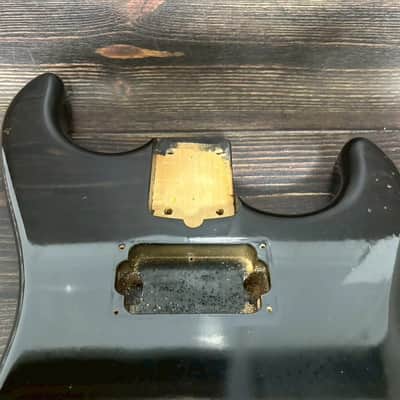 80s KRAMER JK2000 Alder Body Black HH w/Plate Made in Japan image 7
