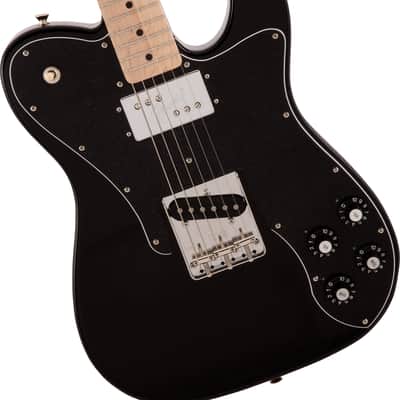 FENDER - Made in Japan Traditional 70s Telecaster Custom  Maple Fingerboard  Black - 5360602306 image 3