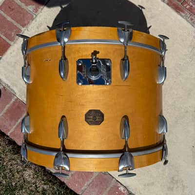 Gretsch 4247W 14x22” bass drum 1980’s - Maple gloss image 3