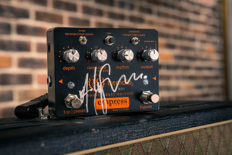 10th Anniversary Empress Tremolo Signed by Andy Summers. Limited Edition - Serial Number 1 of 250. image 1