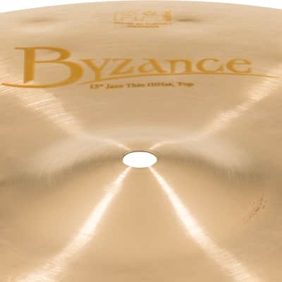 MEINL B15JTH Byzance Jazz Thin Hihat 15 Zoll traditional image 4