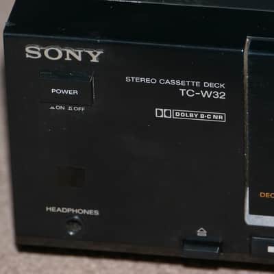 Sony TC-W32 Stereo Cassette Deck image 2