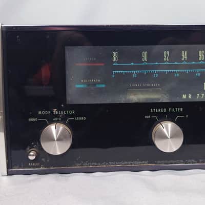 Vintage McIntosh MR77 FM Radio Tuner - 1970s image 3