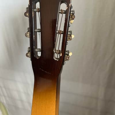 Dobro Resophonic Square Neck 1970’s - Sunbust Acoustic Slide Guitar image 20