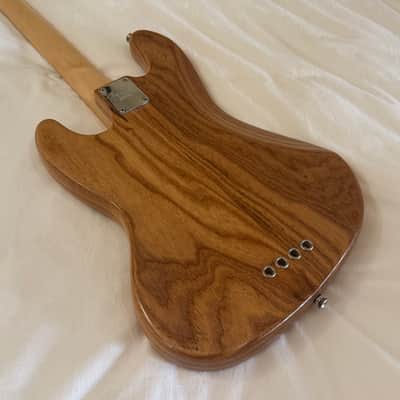 2018 Fender Limited Edition Roasted Ash American Professional Jazz Bass with Maple Fretboard - Natural - Free Pro Setup image 10