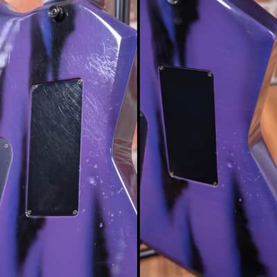 Hamer Scepter Lightning Bolt Day Glo Graphic 1987 w/OHSC image 16