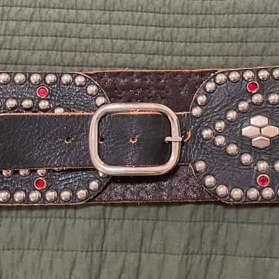 KISS Peter Criss BELT - Psycho Circus/Farewell Tour Destroyer Stage Costume Piece image 2