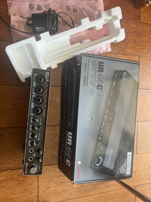 Steinberg UR44C USB 3.0 Audio Interface 2019 - 2020 - Black image 1