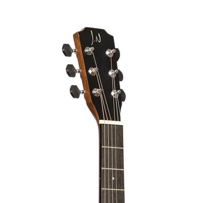 JN Guitars Glencairn Series Acoustic Electric Guitar w/ Gig Bag - Natural image 6