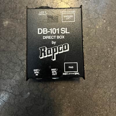 RapCo DB-101 SL DI Box 2010s - Black *USED* image 1