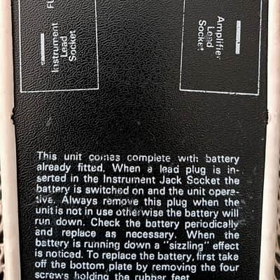 JEN Elettronica (S.p. A.) Pescara Double Super Sound - Rare Wah Wah Fuzz Pedal 1970-71 - Black Metal image 4