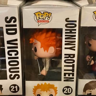 Funko POP Sex Pistols Set Johnny Rotten, Sid Vicious and Steve Jones Rare image 2
