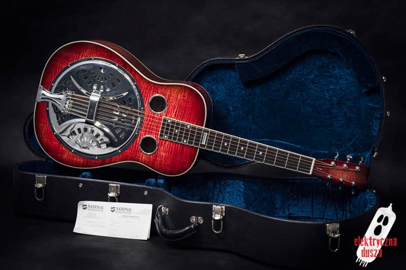 National Scheerhorn Figured Maple Roundneck 2019 image 1