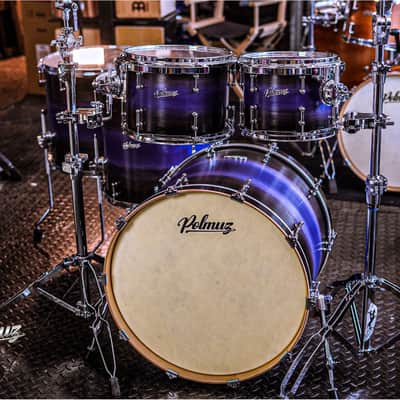 Polmuz Maple Model 1 - 22/10/12/16/18 - Artist Blue to black Fade image 13