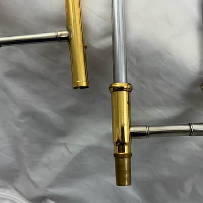 Yamaha YSL-448G Intermediate Bb/F Trombone 2010s - Lacquered Brass image 16