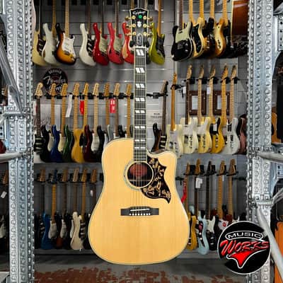 Epiphone   Hummingbird Deluxe Natural Inspired By Gibson image 2