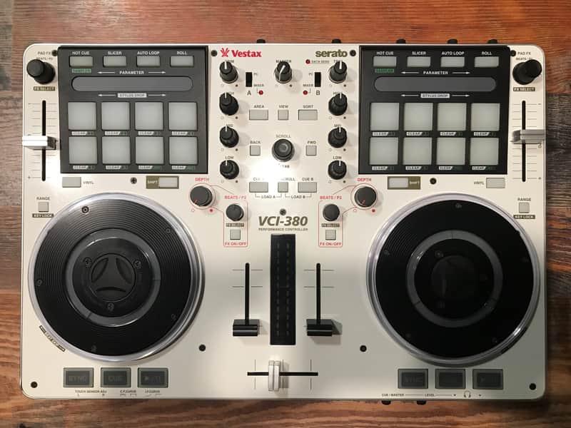 Rare Vestax VCI 380 White – Excellent Condition w/ Original Power