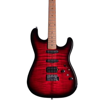 Washburn KC-40V Chicago Series Red Crackle 90's Electric Guitar