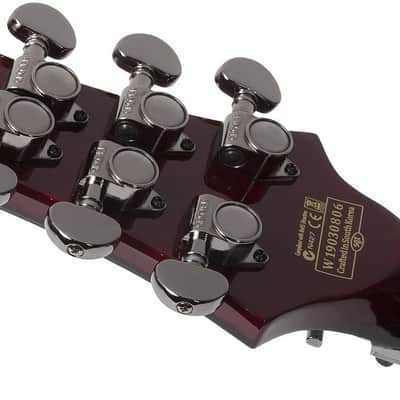 Schecter Hellraiser C-1 FR - Black Cherry (BCH) (1794) image 6
