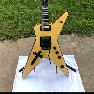 Washburn Dime BSG ‘The Cross’ with original Hardshell case and COA Boogiestreet ‘the cross’ 2005-2006 - Maple flame top image 1