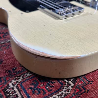 Fender Custom Shop '54 Relic Telecaster 2024 Aged White Blonde image 7