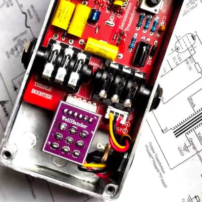 Moresound Handwired Treble Booster Pedal Based on Rangemaster Booster, price included Import Duty to USA imagen 5