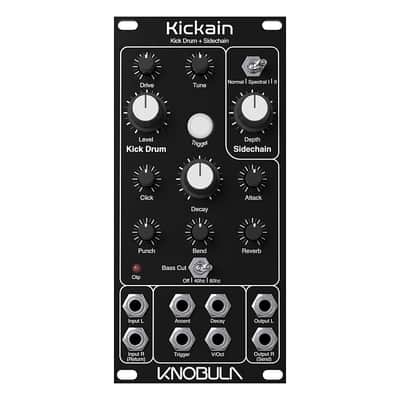 Knobula Kickain Eurorack Drum Module (Dark Mode) image 2