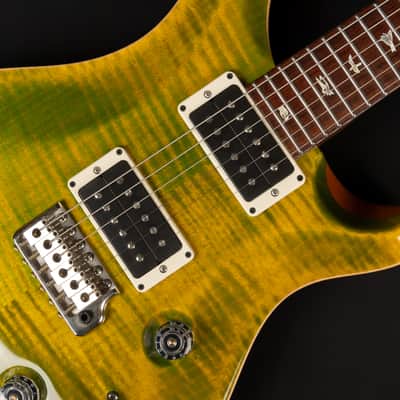 2017 Paul Reed Smith PRS Custom 24 - Eriza Verde | USA Core Flame Top Pattern Thin Neck 3.19kg | CoA OHSC image 19