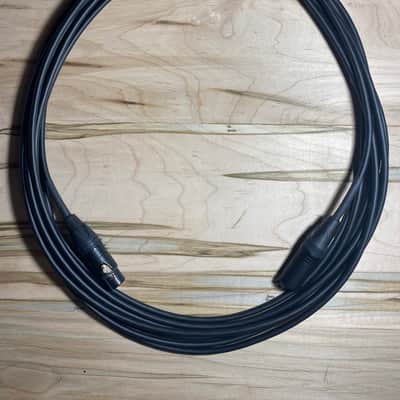 Alabaster - 25 Ft. Balanced/Microphone - Mogami W2791-Neutrik NC3FXX-B XLRF (Black/Gold)-Neutrik NC3MXX-B XLRM (Black/Gold) - 2022 - Black image 1