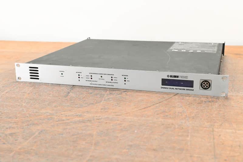 Klark Teknik DN9652 Dual Network Bridge Format Converter CG01FPP image 1