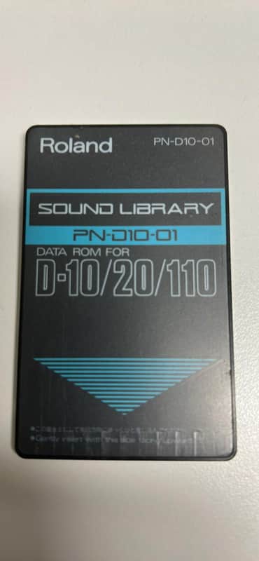 Roland PN-D10-01 Sound Library Data ROM for D-10/20/110 image 1