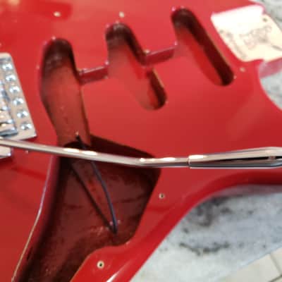Warmoth Stratocaster Body Dakota Red Babicz Tremolo Bridge 4.3 Lbs image 8