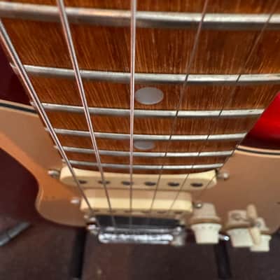 G&L G&L Legacy Strat Candy Apple Red "Matched Headstock" inkl. Case 1999–2010 - Candy Apple Red image 8