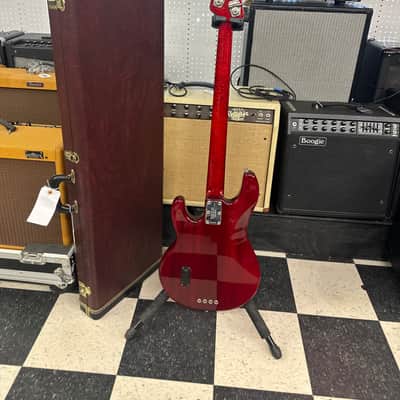 Ernie Ball Music Man 30th Anniversary StingRay 4 H Trans Red image 14