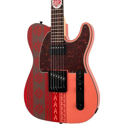 Fender Monster Hunter Rathalos Telecaster Electric Guitar Regular Rathalos Red image 5