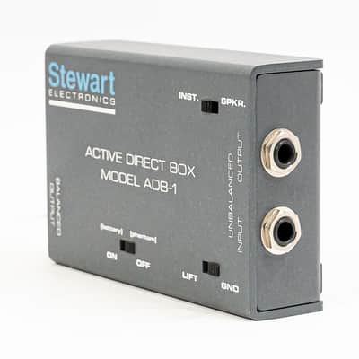 Stewart ADB-1 Active Direct Box DI w/ XLR Output Instrument / Speaker with Box image 4