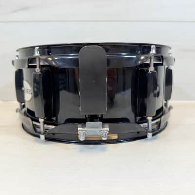 Pulse 10" x 5" Black Poplar Snare Drum w/ Evans Heads & Black Hardware image 3