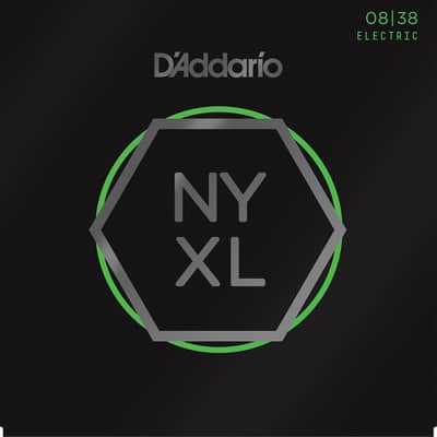 D'Addario NYXL0838 Nickel Wound Electric Guitar Strings, Extra Super Light Gauge