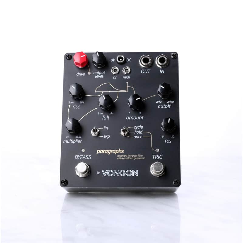Vongon Paragraphs: Low Pass Filter with Envelope Generator image 1