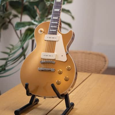 2025 Gibson USA Les Paul Standard 50s P90s - Goldtop image 2