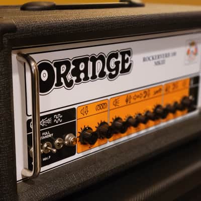 Orange Rockerverb 100 MK III 2-Channel 100-Watt Guitar Amp Head 2014 - Present - Black image 2