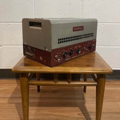 Challenger Amplifier co. CH618 1940’s Guitar Amplifier Head - Red / grey image 3