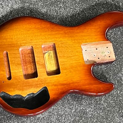 G&L CLF Research L-2500 Bass Body Okoume Old School Tobacco Sunburst image 1