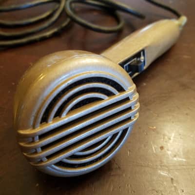Astatic 200 BAD ELEMENT MC 101 bullet handle harp mic crystal 1950s image 1