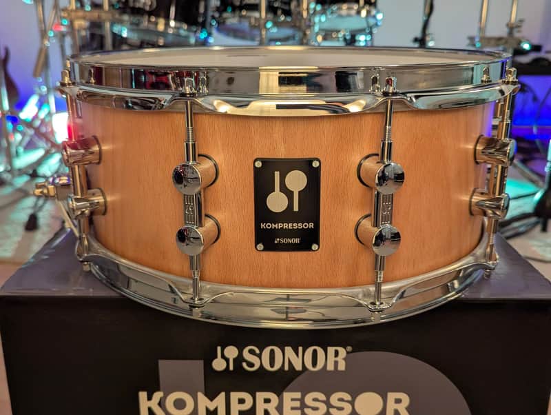 SONOR KOMPRESSOR 14x6" Beech Snare image 1