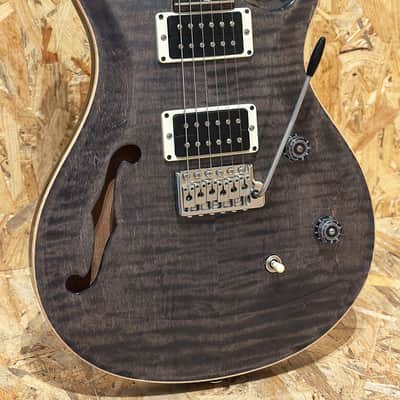 Pre Owned PRS 2021 CE 24 Semi Hollow - Faded Gray Black Inc. Bag image 1