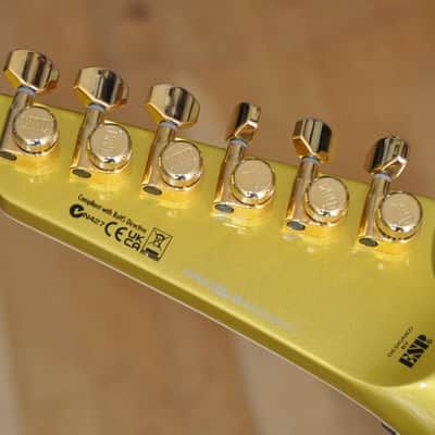 ESP LTD KH-V MGO Metallic Gold / KHV Kirk Hammett Signature / Made in Korea / W24030571 image 13