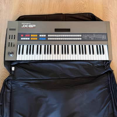 Roland JX-8P 61-Key Polyphonic Synthesizer 1984 - 1986 - Black