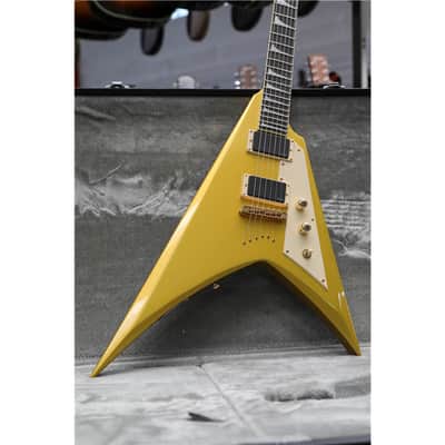 ESP LTD KH-V Metallic Gold Kirk Hammett Signature image 20